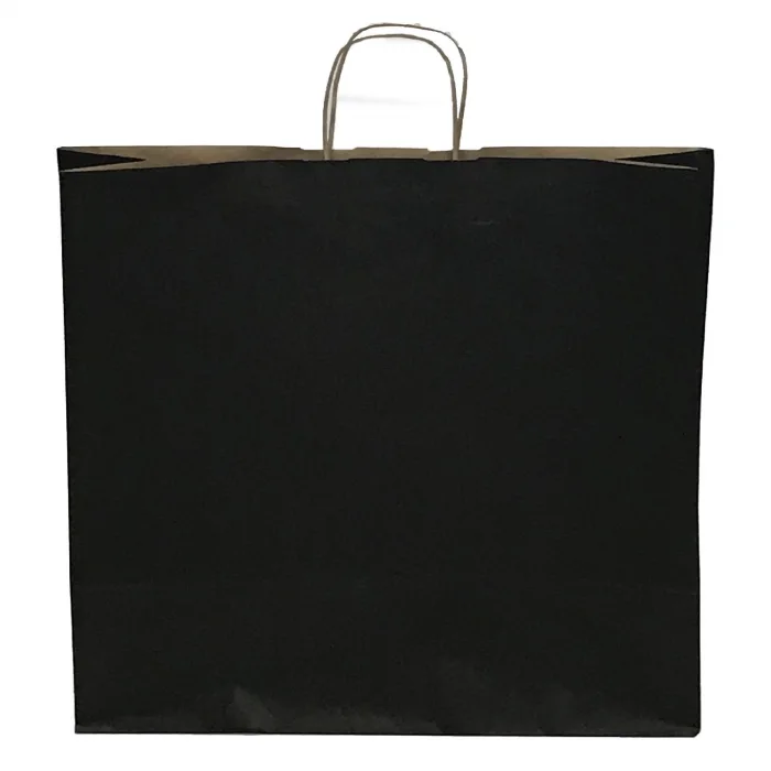 Kraft Çanta Siyah 50x15x40 Exstra Büyük