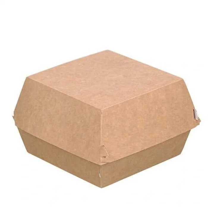 Kraft Hamburger Kutusu Jumbo Boy 13x13x10cm