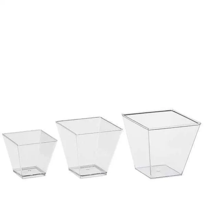 Kristal Prizma (kubik) Kase 60 cc-1000 Adet