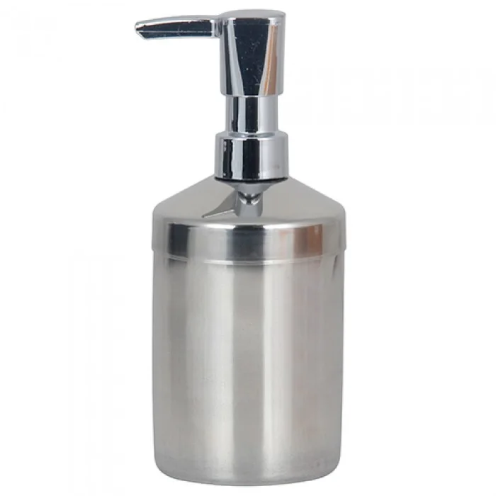 Silindir Sıvı Sabunluk Krom Paslanmaz  500 Ml