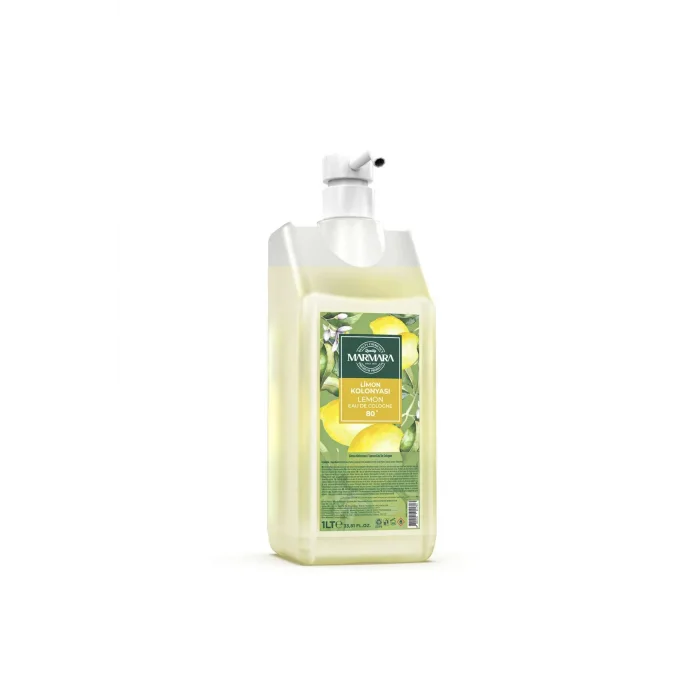 Marmara Kolonya 1 Litre Pompalı -Limon