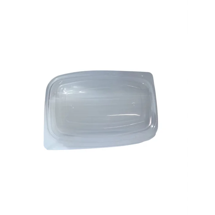 Mikrodalga Oval Sıcak Yemek Kabı Kapağı 500 cc 750 cc (50 Adet)