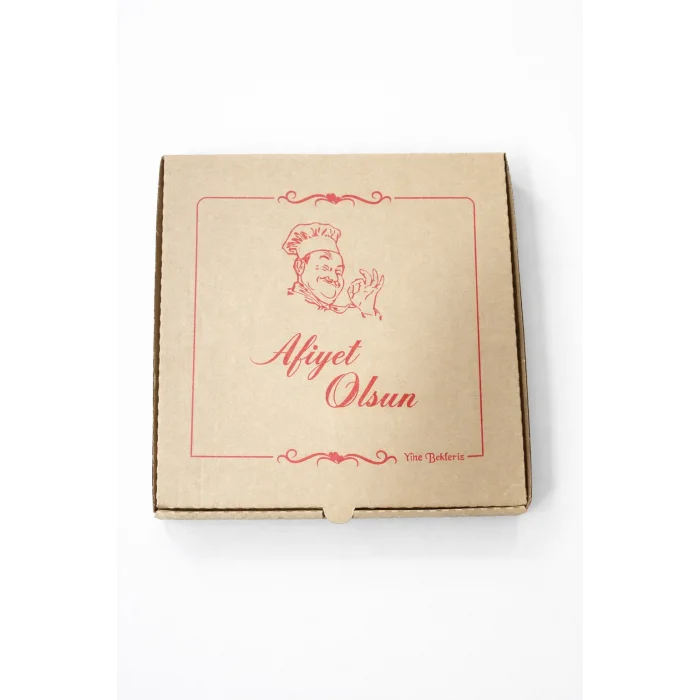 Msb Pizza Kutusu 24x24x3,5 Cm-100 Adetli