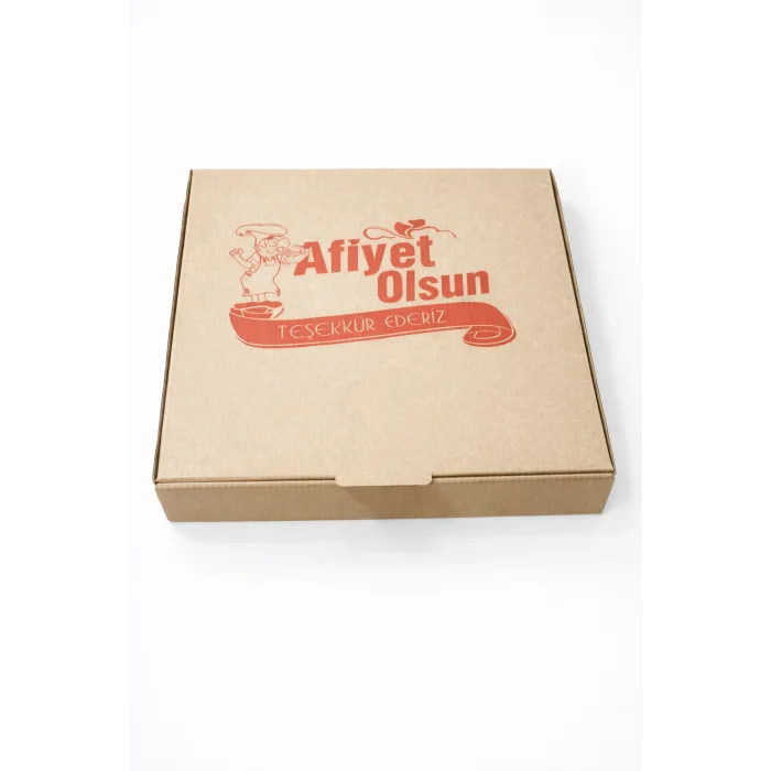 Msb Pizza Kutusu 33x33x4 Cm-100 Adetli