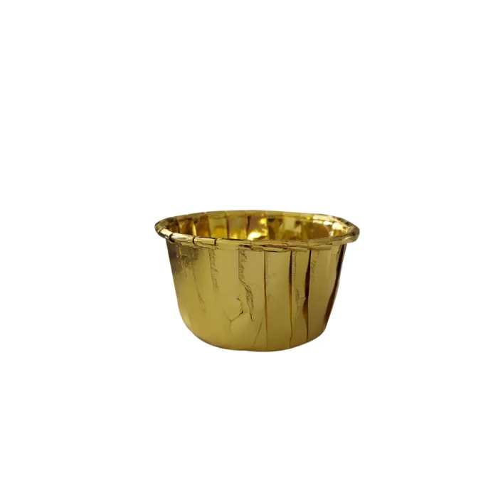 Muffin Kek Kapsülü Altın 25li