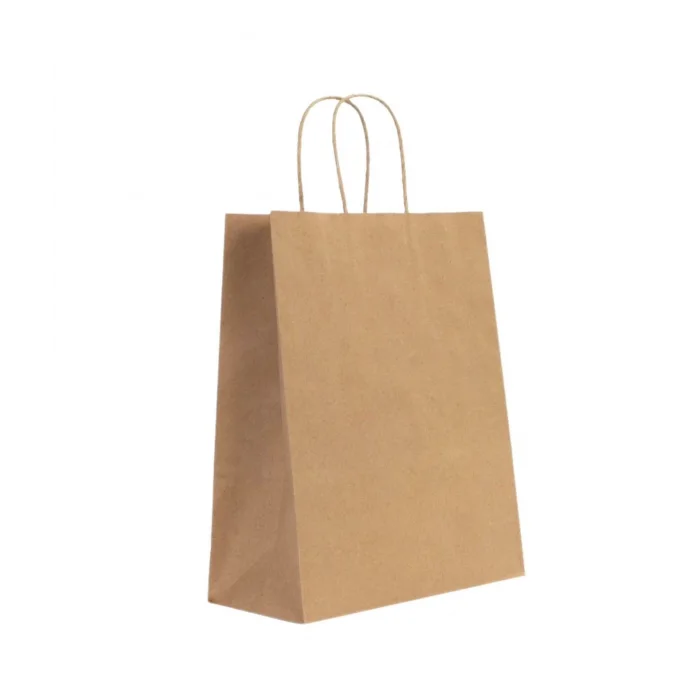 Naturel Kraft Çanta Küçük Boy 18x8x24 cm 25 Adet