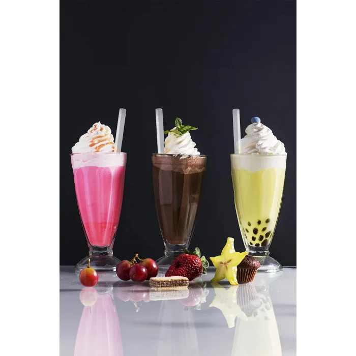 Pipet Jelatinli Bubble Tea 22 cm 12 mm 100 adetli