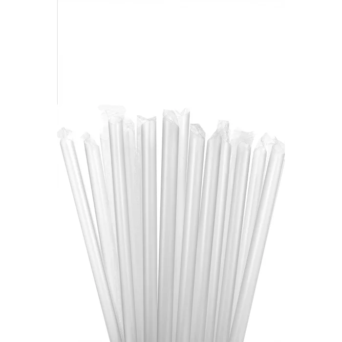 Pipet Jelatinli Bubble Tea 22 cm 12 mm 100 adetli