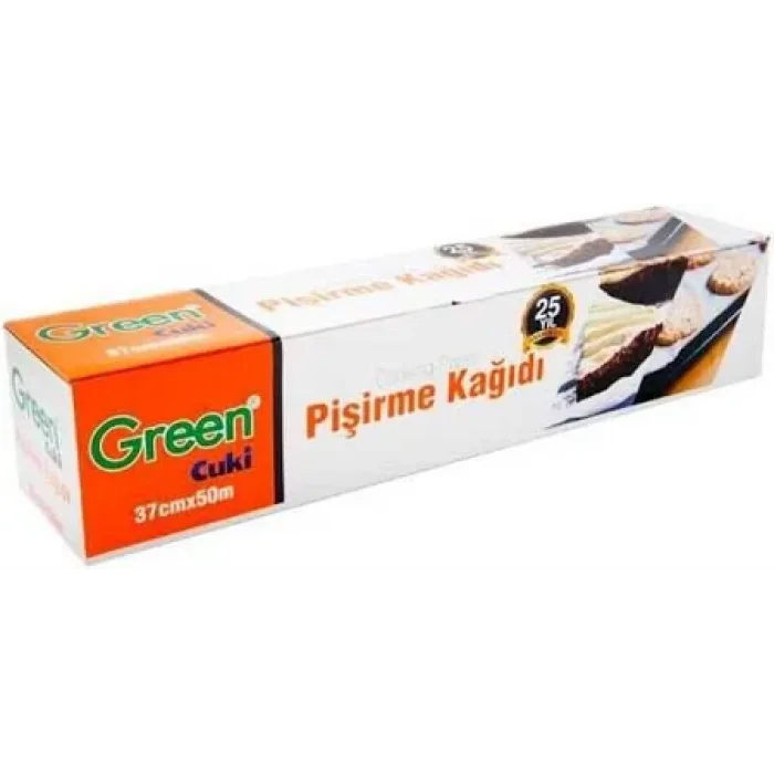 Green Pişirme Kağıdı 37 Cm 50 Metre