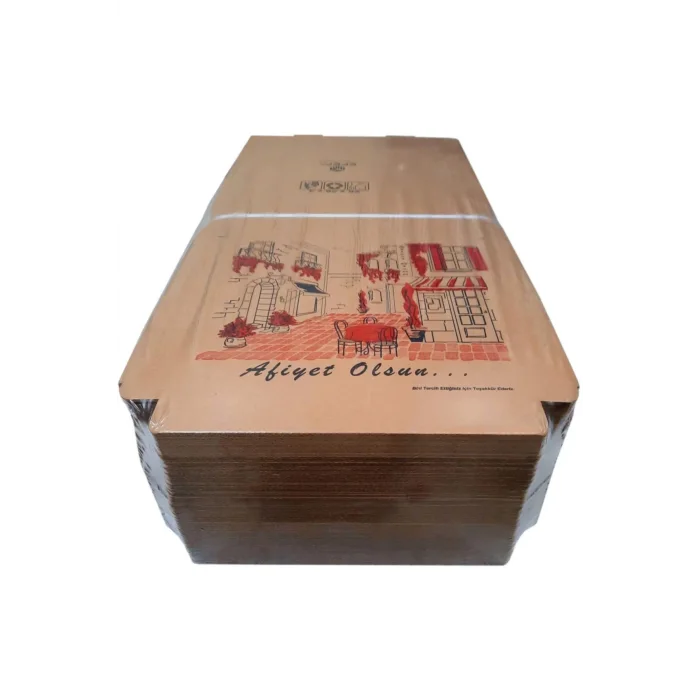 Pizza Kutusu 26X26X3 Cm-100 Adetli