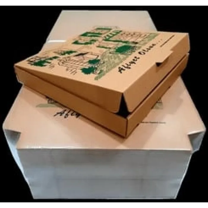 Pizza Kutusu 26x26x4 Cm 100 Adetli