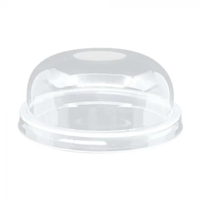 Plastik Bardak Kapağı Bombe Pet (Parlak)350 - 450 Cc 50 Adetli