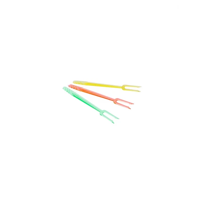 Plastik Cips Çatalı Renkli 1000 Adet