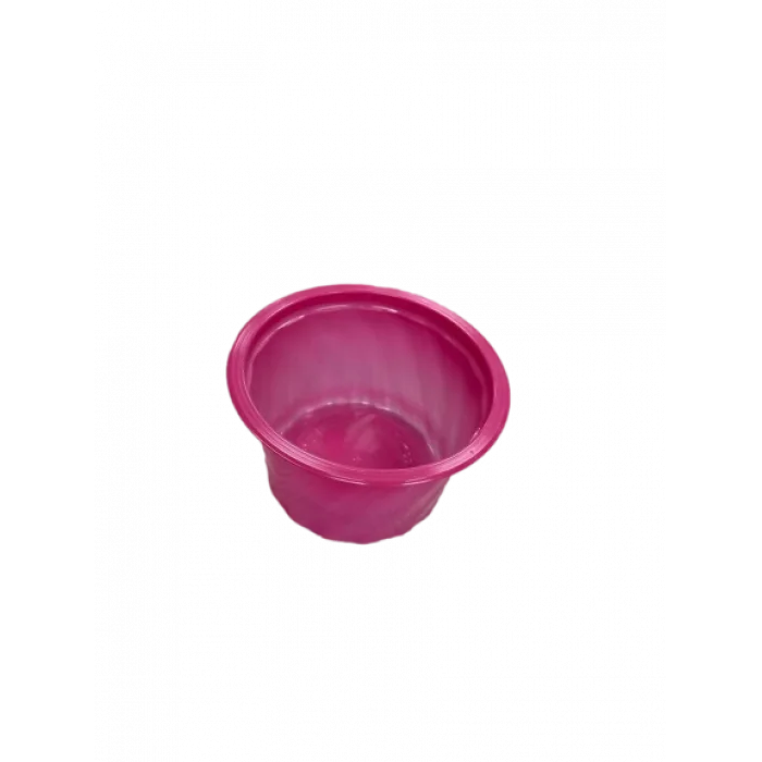 Plastik Dondurma Kasesi 100 cc 50 Adet (FUŞYA)