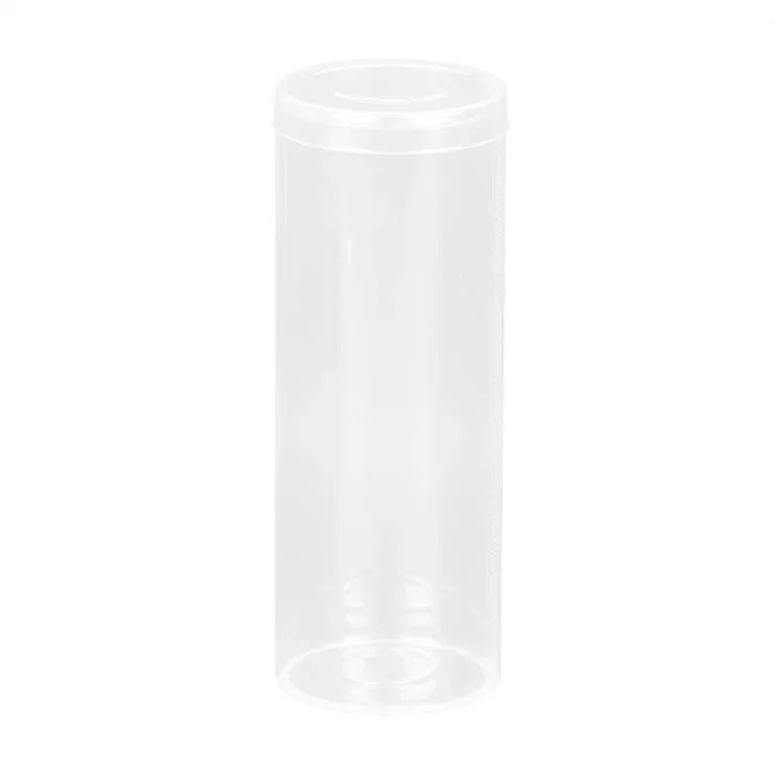 Plastik Şeffaf Silindir Kutu (Çap) 70x190