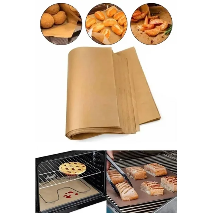 Roll-Up Ağartılmamış Doğal Pişirme Kağıdı - 16 Yaprak