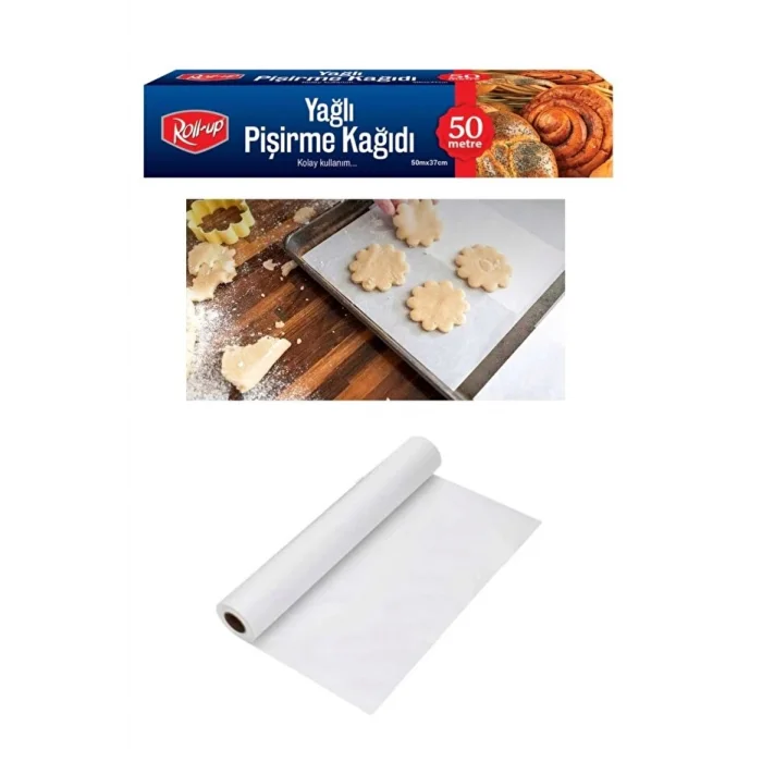 Roll-Up Pişirme Kağıdı 50 Metre