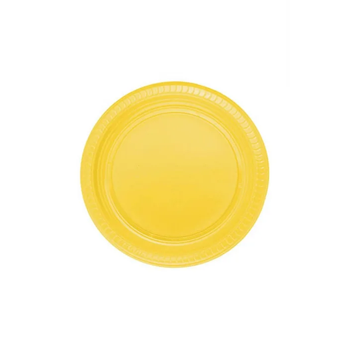 Roll-Up Plastik Renkli Tabak Sarı 25 Adetli