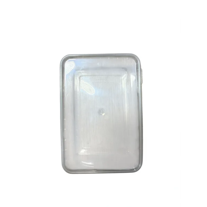 Sert Plastik Gıda Kabı PP Kase (Kilit Kapaklı) Dikdörtgen 700 ml