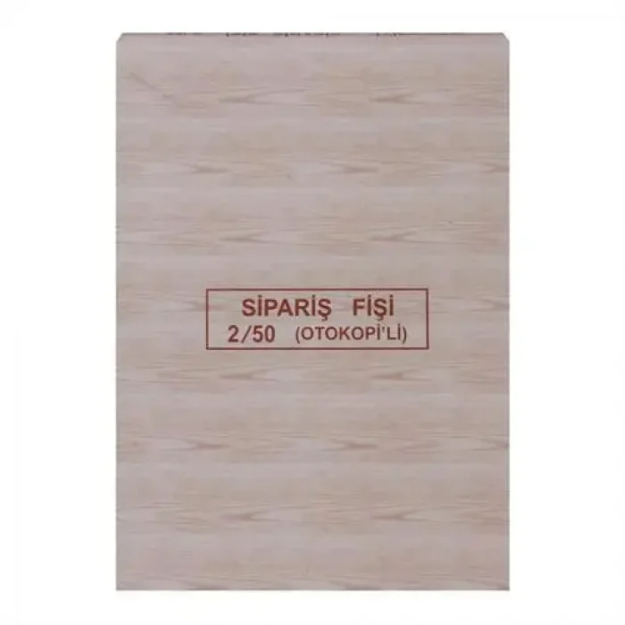 Sipariş Fişi Otokopili-12 Paket