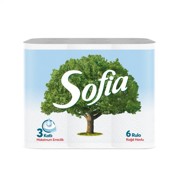 Sofia Rulo Havlu 6 Lı