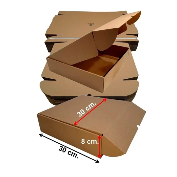 Taşıma Kutusu (Baskısız) 30x30x8- 100 Adetli