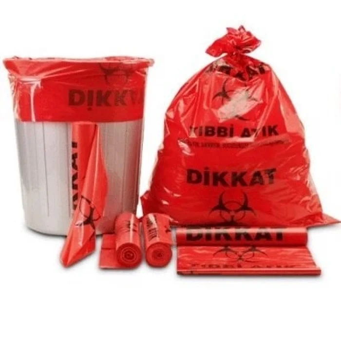 Tıbbi Atık Battal 625 Gram Çöp Torbası- 20 Paket