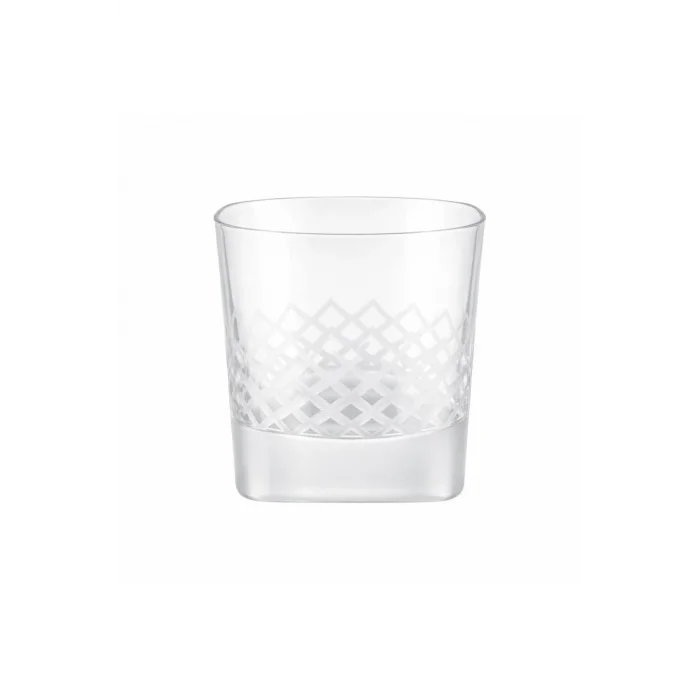 Viski Bardağı Kare 220 Cc -10 Adetli