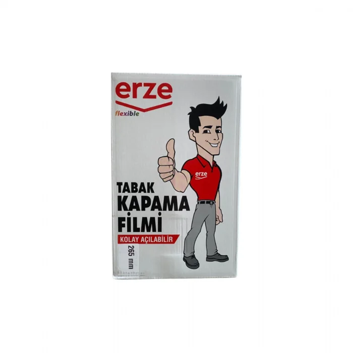 Yemek Kabı Erze Üst Yapıştırma Folyosu 265 mm 65 Mikron - 4 Kg
