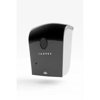 Carpex Nature Otomatik Sensörlü Siyah Dezenfektan ve Sıvı Sabun Dispenseri Hazneli
