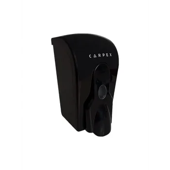 Carpex Nature Siyah Manuel Plus Sıvı Sabun Dispenseri Hazneli