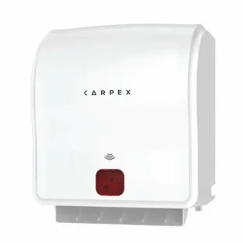 Carpex Optima Beyaz Otomatik Kağıt  Dispenseri (Elektirik-Pilli Butonsuz)
