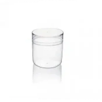 Kristal Silindir(GP09) Magnolya Tatlı Kasesi 270 cc ve Kapağı - 324 Adet