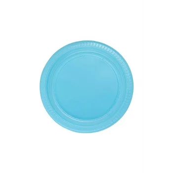 Roll-Up Plastik Renkli Tabak Mavi 25 Adetli