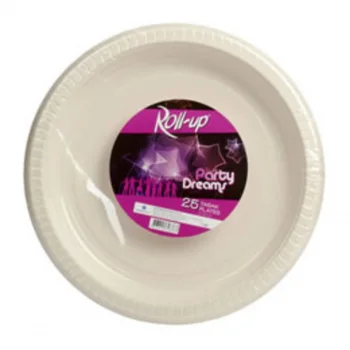 Roll-Up  Plastik Tabak Krem Renkli 25 Adetli