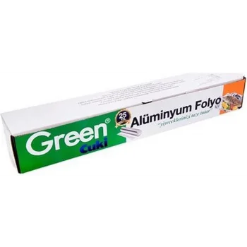 Alüminyum Folyo 30 cm (100 Mt)-Green