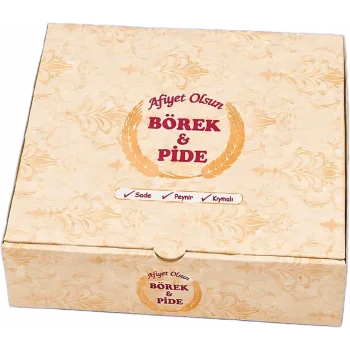 Börek Kutusu Büyük Boy 100 Adetli