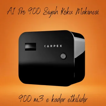 Carpex A1 Pro 900-X Ekranlı Siyah Koku Makinesi