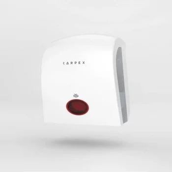 Carpex Natura Sensörlü Kağıt Havlu Makinesi Beyaz - Havlu Dispenseri