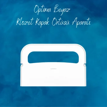 Carpex Optima Beyaz Klozet Kapak Örtüsü Aparatı