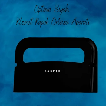 Carpex Optima Siyah Klozet Kapak Örtüsü Aparatı