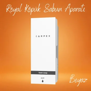 Carpex Royal Beyaz Köpük Sabun Aparatı