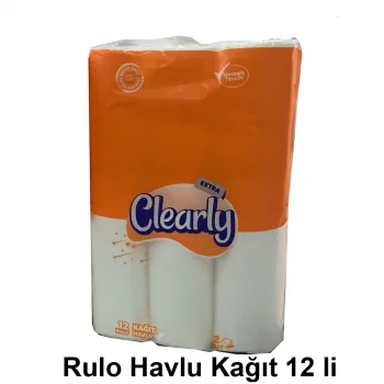 Clearly Ekstra Rulo Havlu 12 Li