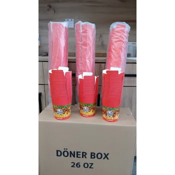 Döner Box 26 Oz-50 Adetli