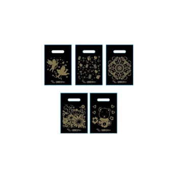 Ecoplast 0 Numara 100 Lü Baskılı 20*30 -50 Li - Siyah