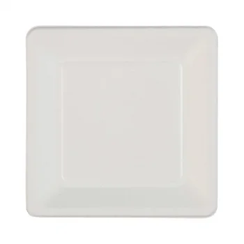 Ekolojik Kare Karton Tabak 20 cm- 25 Li