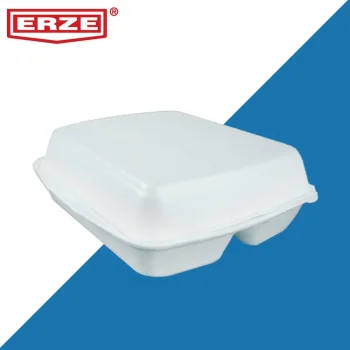Köpük Tabak Ekonomik Erze 3 Göz Kapaklı 100 Adet