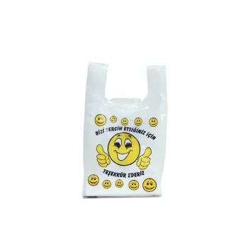 Gülenyüz Baskılı Hışır Poşet Mini Boy 1 kg