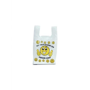 Gülenyüz Baskılı Hışır Poşet Küçük Boy 1 kg