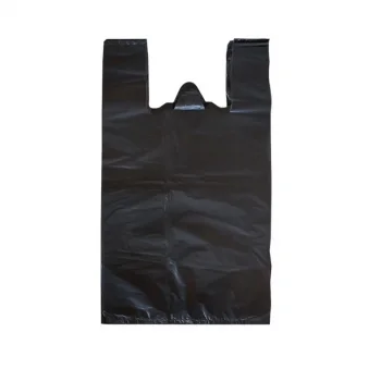 Hışır Atlet Poşet Siyah Mini Boy 1 Kg